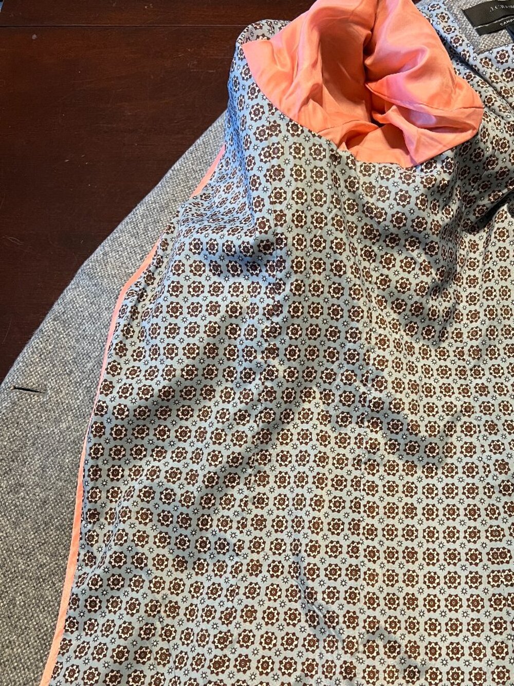 J CREW CAMPBELL BLAZER IN DONEGAL GRAY - Picture 5 of 12